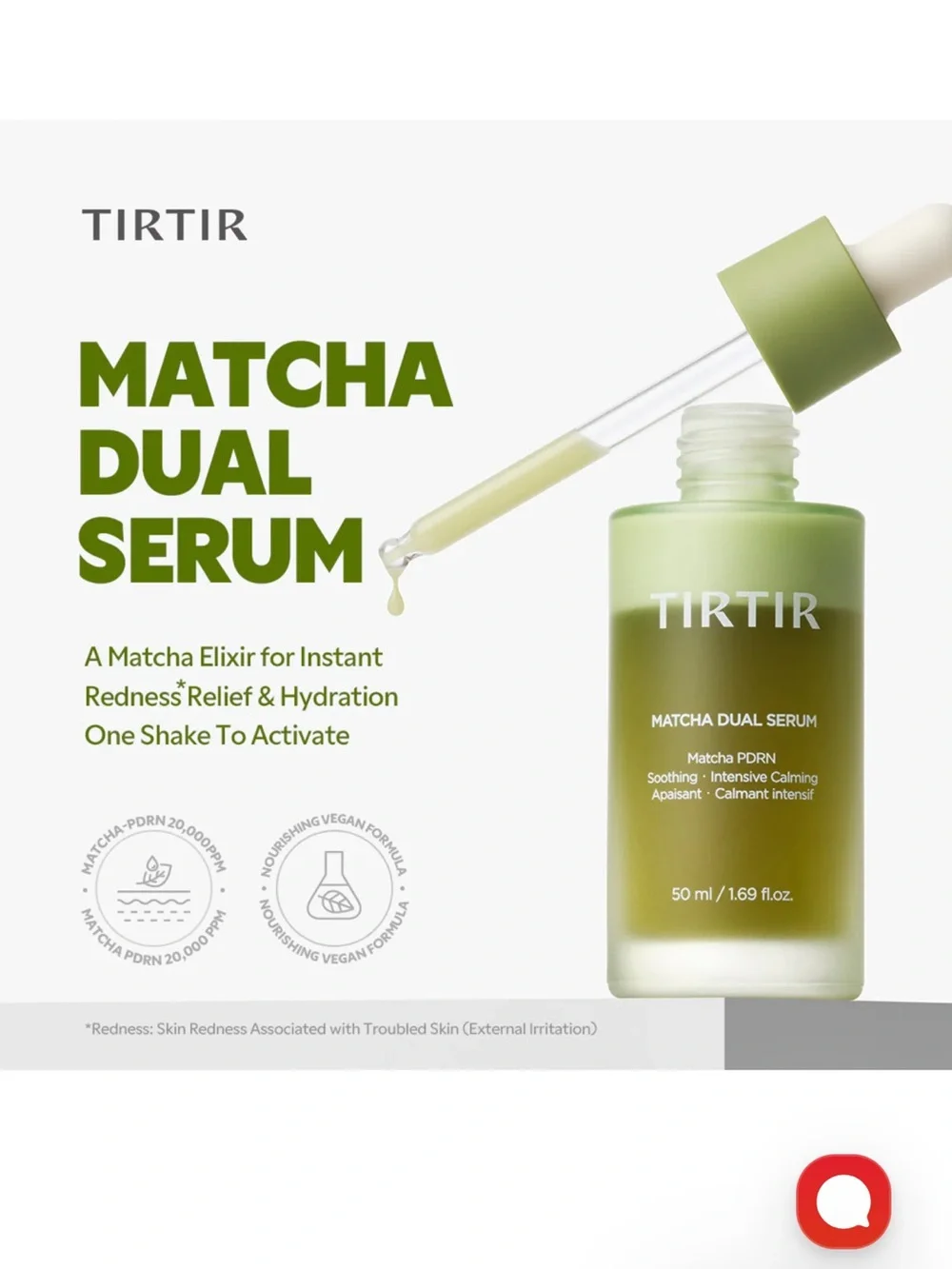 TIRTIR Matcha Dual Serum